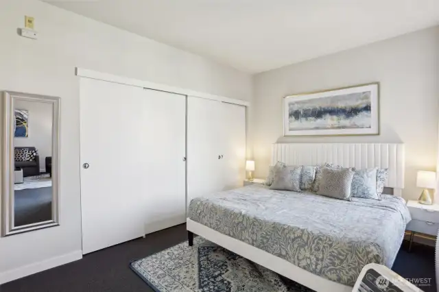 Large Closet in Bedroom