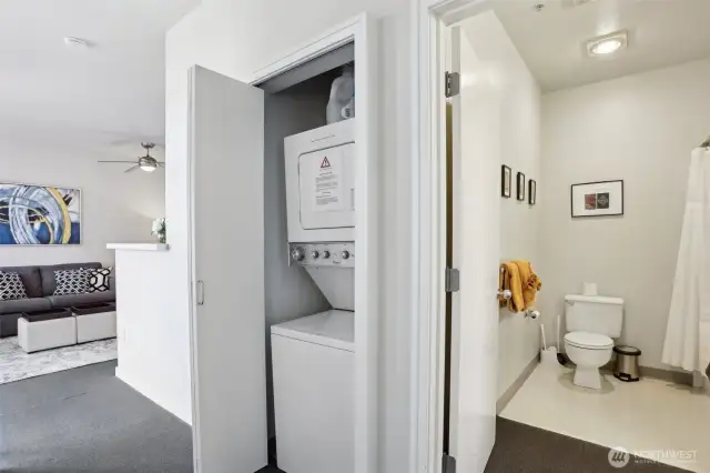 In-Unit Washer and Dryer