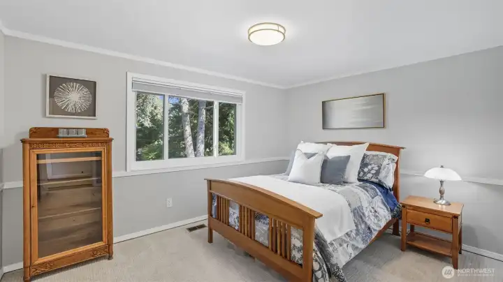 Spacious main floor bedroom