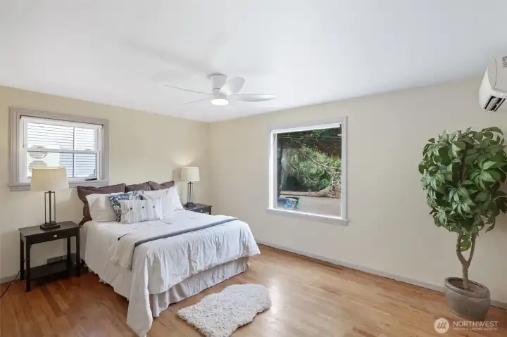 Primary Bedroom with A/C