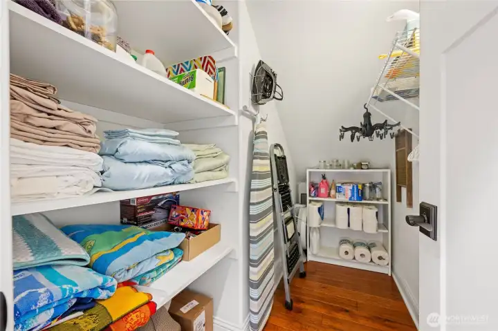 One of many storage spaces this home has to offer