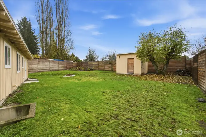 There is a keybox on each door...