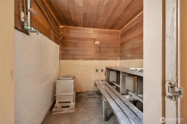 Sauna could be revived!