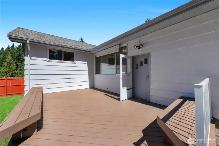 Composite entertainment deck...