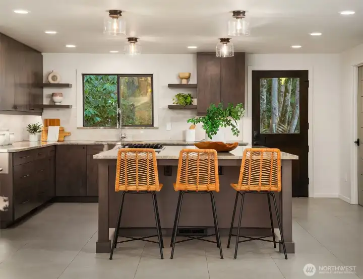 This kitchen invites you to indulge your culinary creativity.