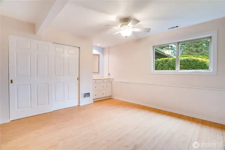 Bedroom #4 on the lower level.
