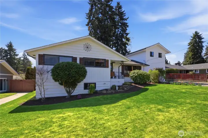 One story home with basement and large bonus space above garage