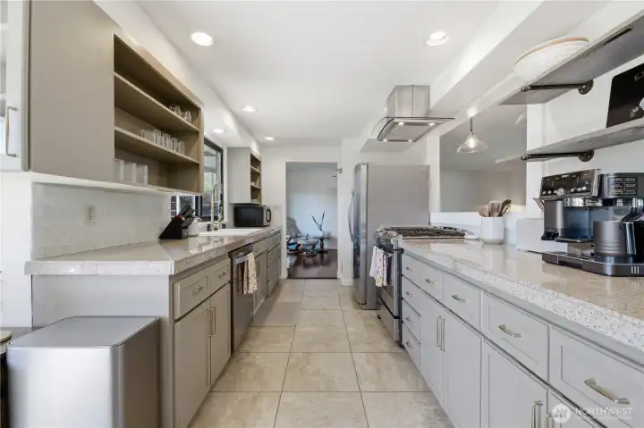 Kitchen with tons of storage