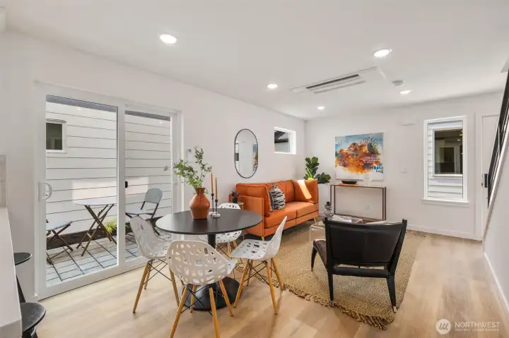 Photos from model home, 820A.