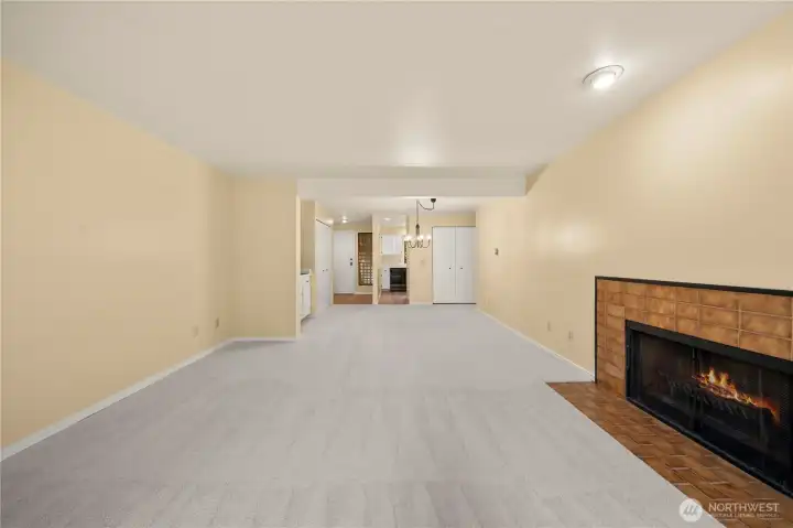 Living Room, Dining Room, and Entryway.