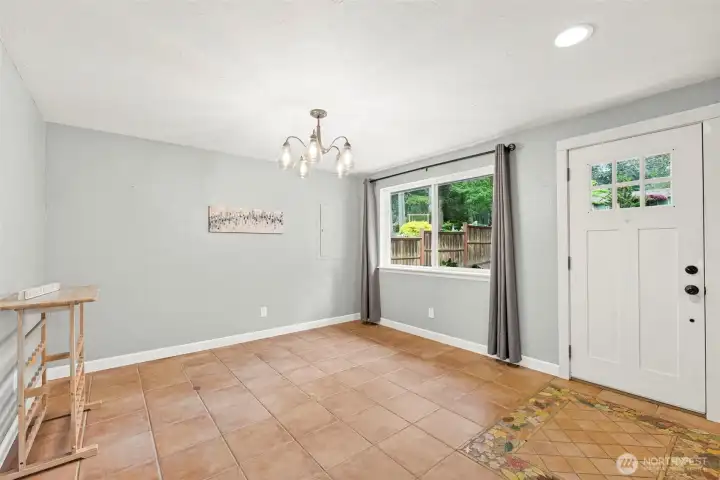 Large Dining Area.