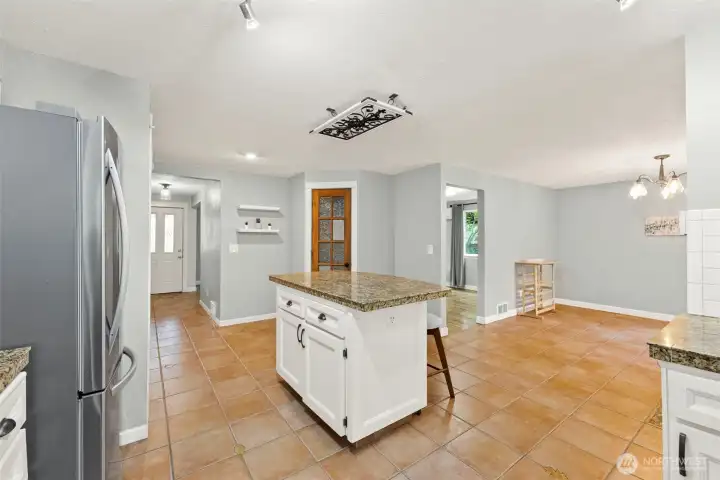 Looking Toward the Back of the House.