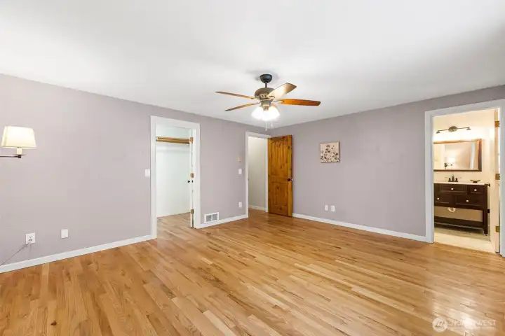 Primary. Looking Back Towards the (Walk-In) Closet/Hall/En Suite.