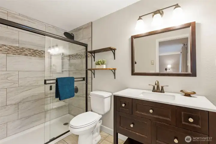 Updated Primary Bath.