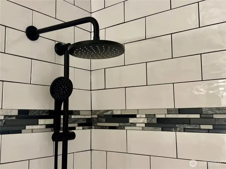 New Shower and Tile Work.