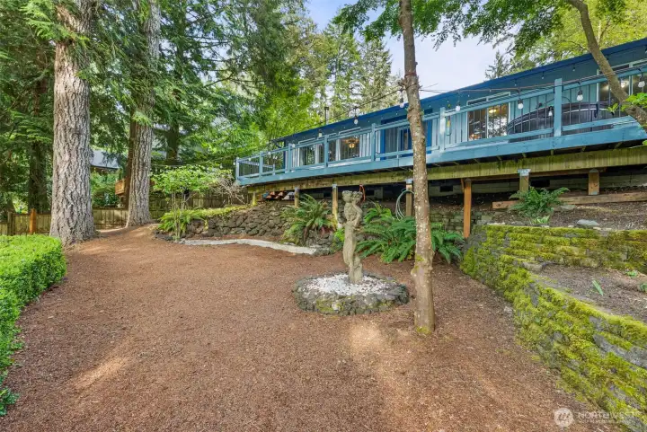 Back of Property.