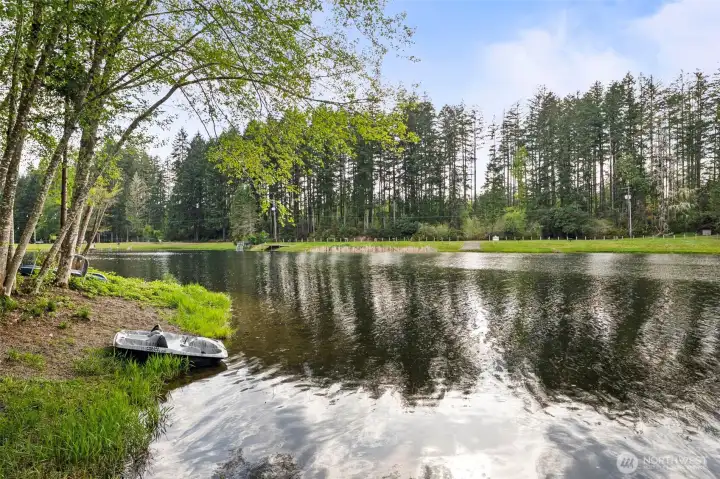 The Private Park Just Across the Water.
