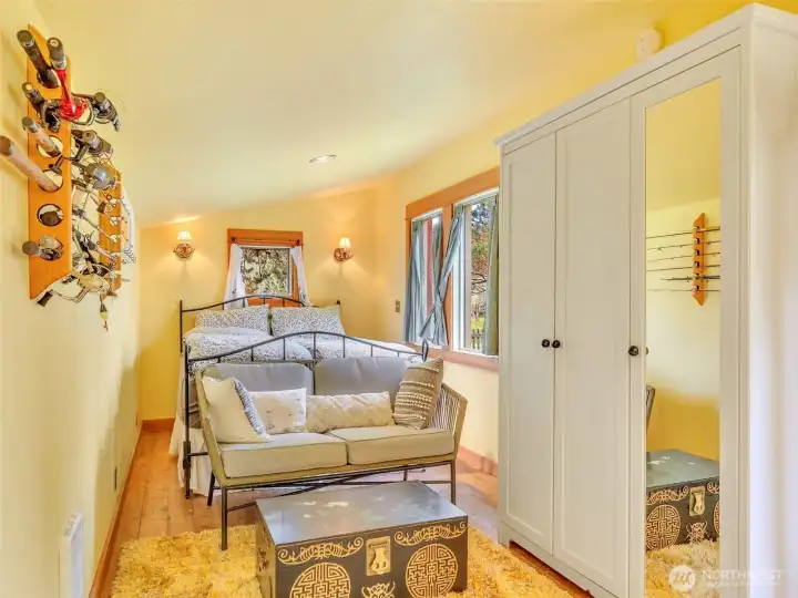 Inside the converted teachers cottage. A great additional flex space.