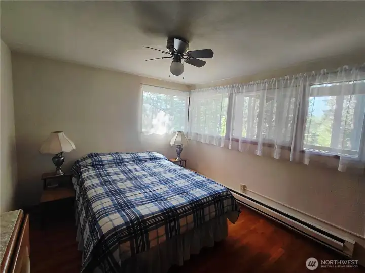 One of Two Bedrooms on Main Level