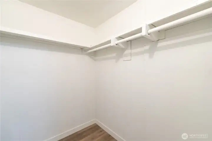 Primary Walk In Closet