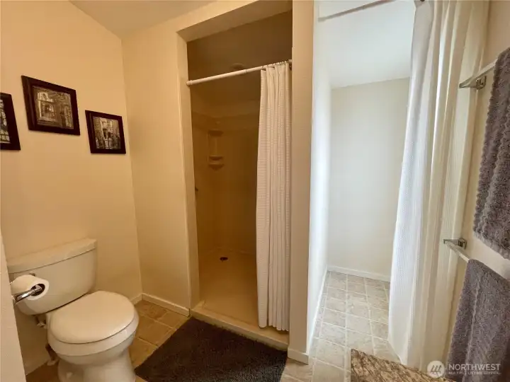 Another view of the primary bathroom