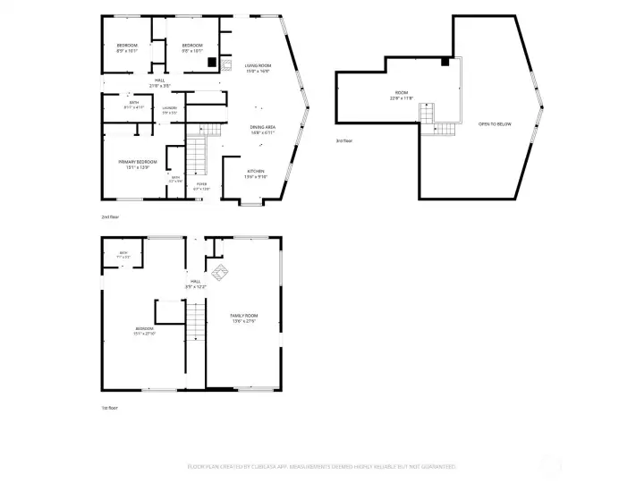 1.5 stories plus basement