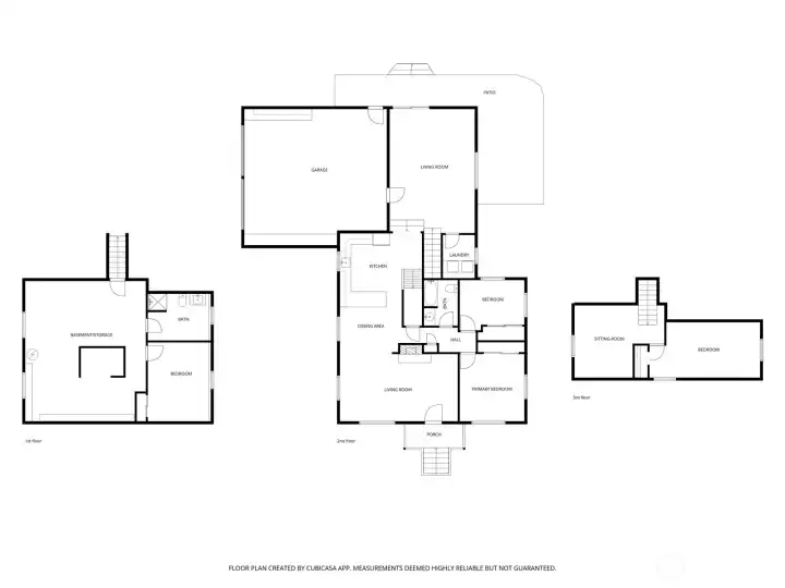 Floorplan of the home. Floorplan of the home.