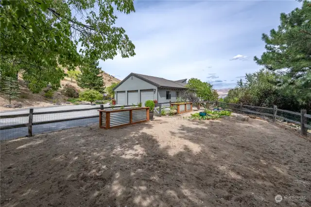 Fenced Garden Space