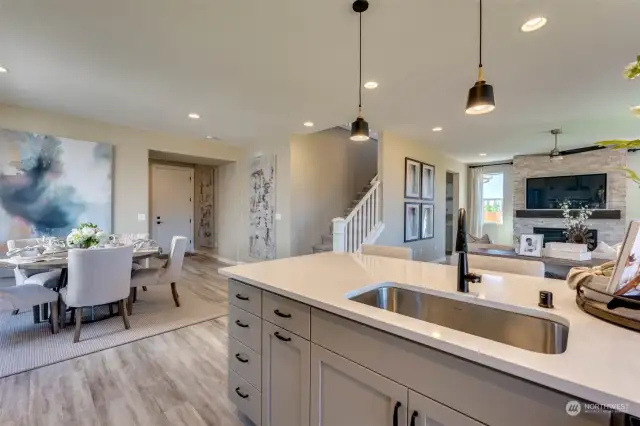 Model Home Not Actual(Kitchen/Great room)