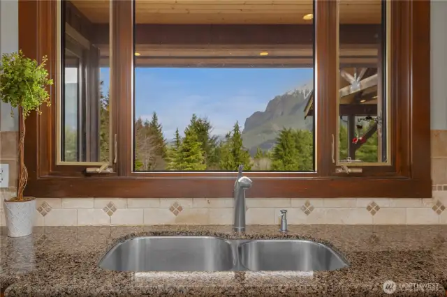 Dishes are lot more fun from here.