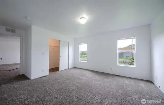 Primary bedroom in 2nd home.