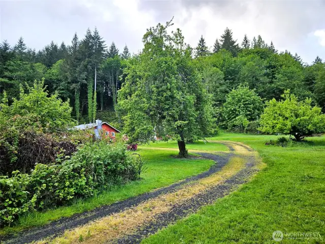 Drive to main home