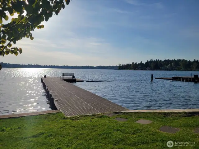 Community private dock