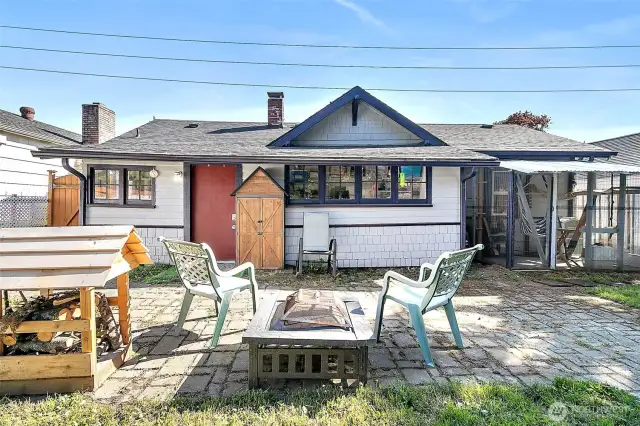 Backyard is Fully Fenced.