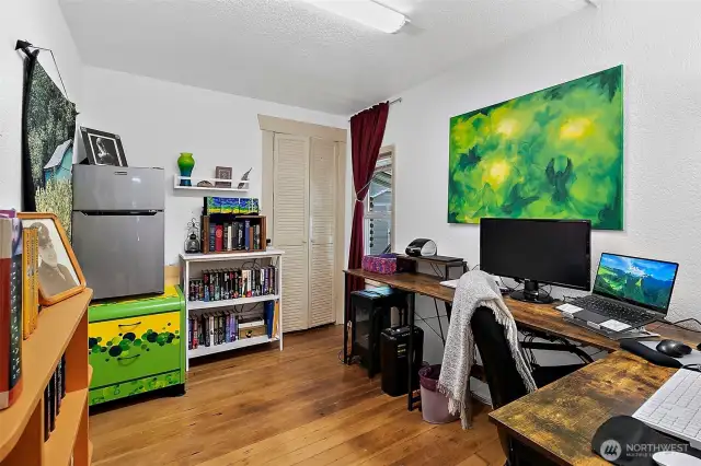 Second Bedroom Currently Used as an Office.