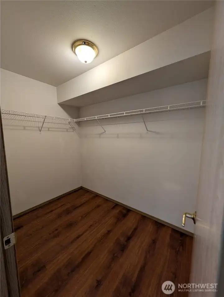 Bedroom 4 walk-in closet