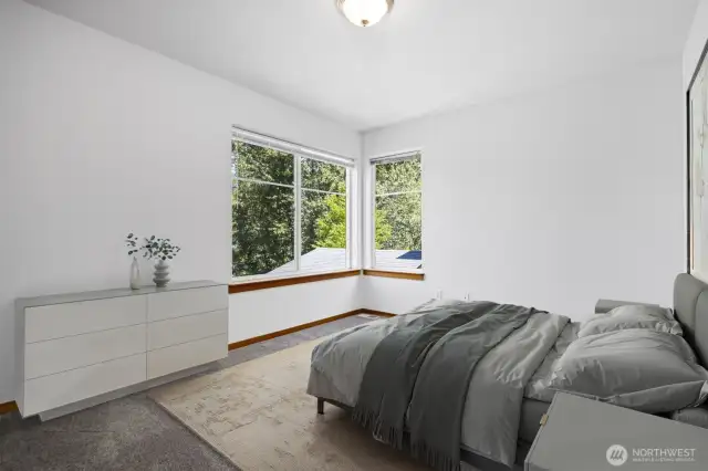 Another view of the corner bedroom