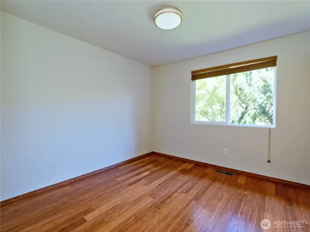 Bedroom #3 has bamboo flooring as do many other parts of home