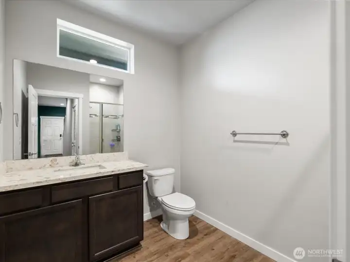 .75 bathroom on main floor