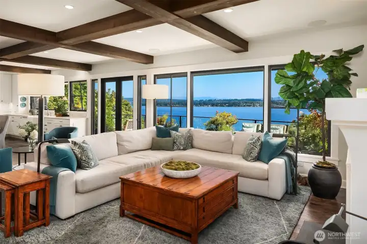Great room living area
