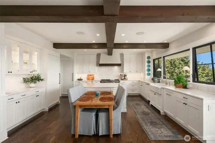 Great room with casual dining area