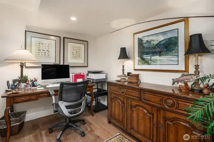 Lower level office