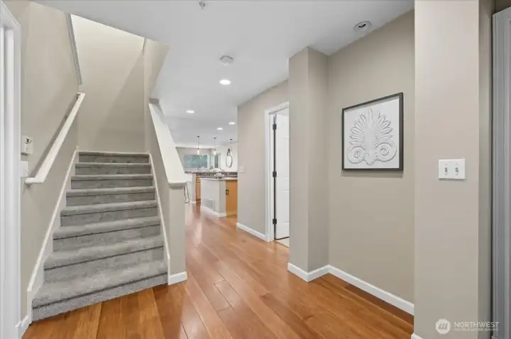 Entry to Open Concept Living