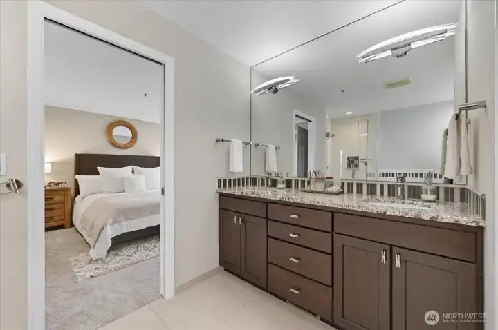 Primary bath vanity