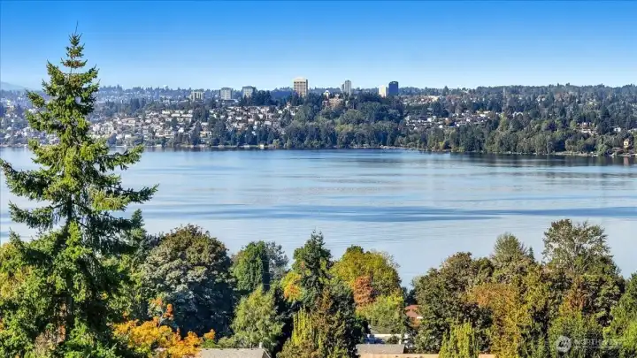Lake Washington and University of Washington views