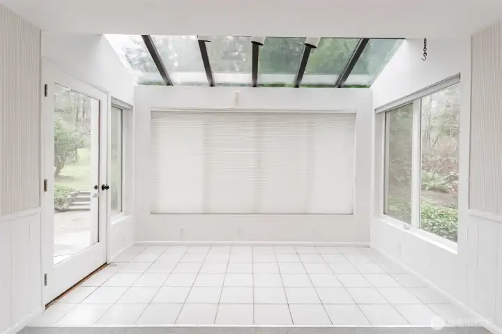 Family Room Sunroom Exterior Back patio