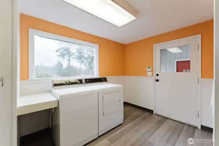Mud Room/ Laundry Room off Breezeway to the Garage