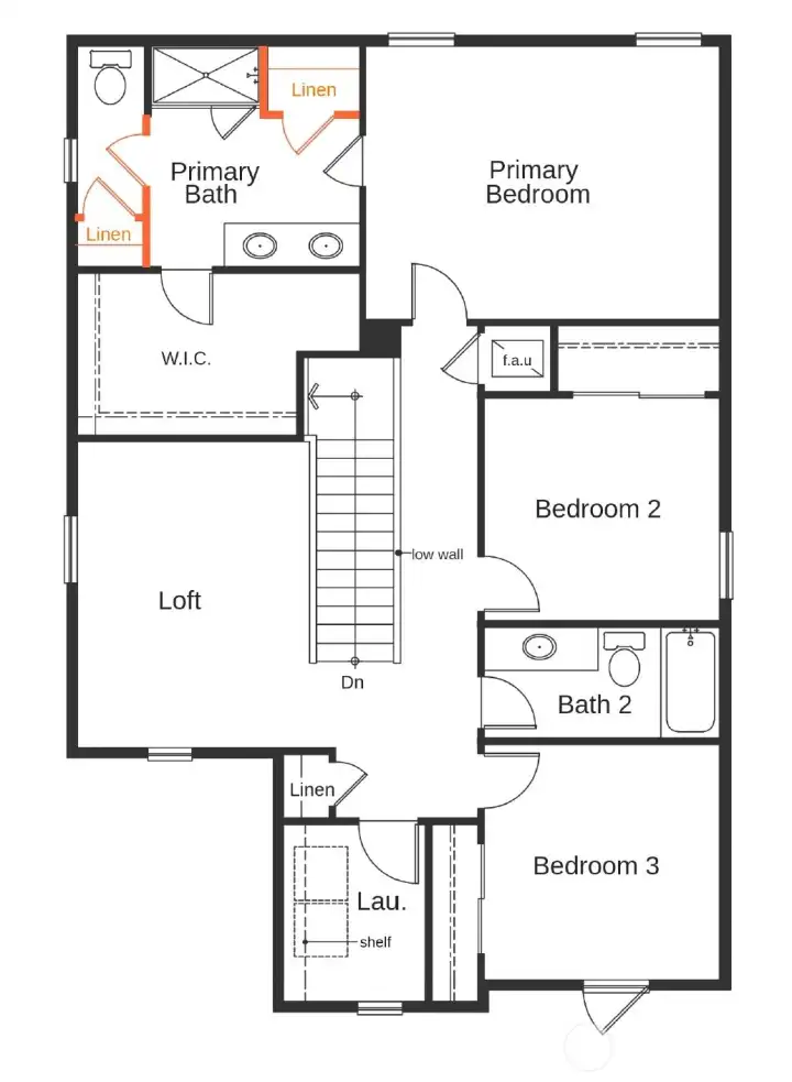Floor 2 layout