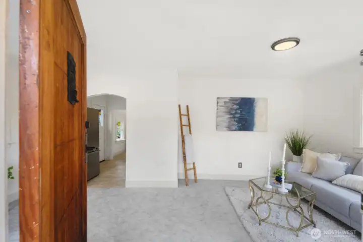 Entry into the living room