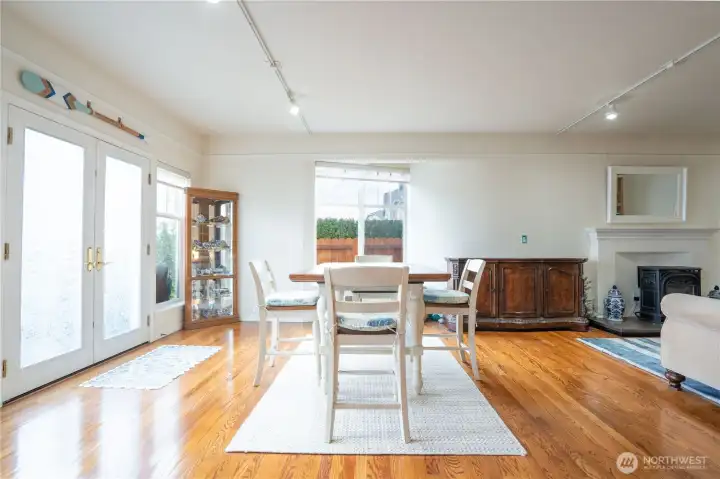 This home is light and bright.